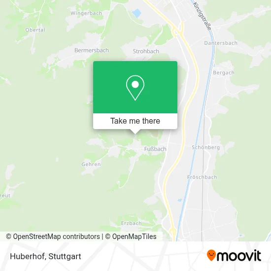 Huberhof map