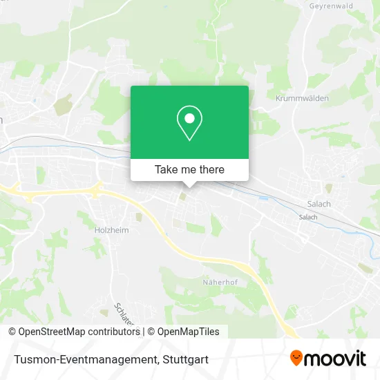 Tusmon-Eventmanagement map