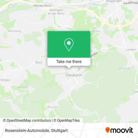 Rosenstein-Automobile map