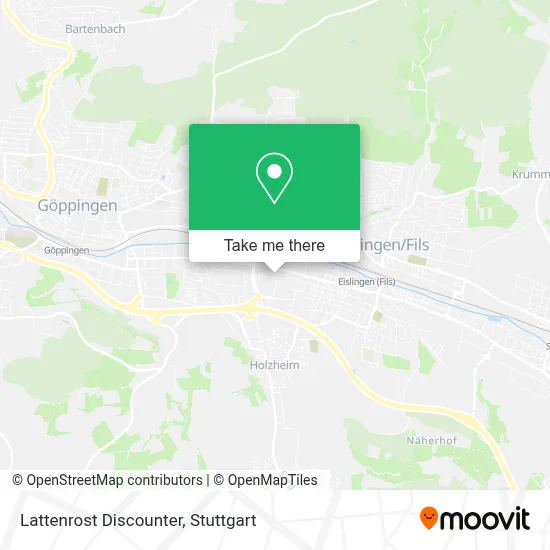 Lattenrost Discounter map