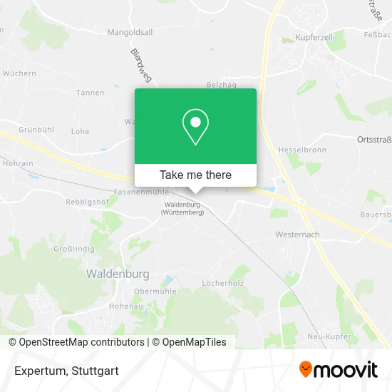 Expertum map