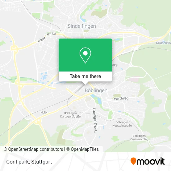 Contipark map