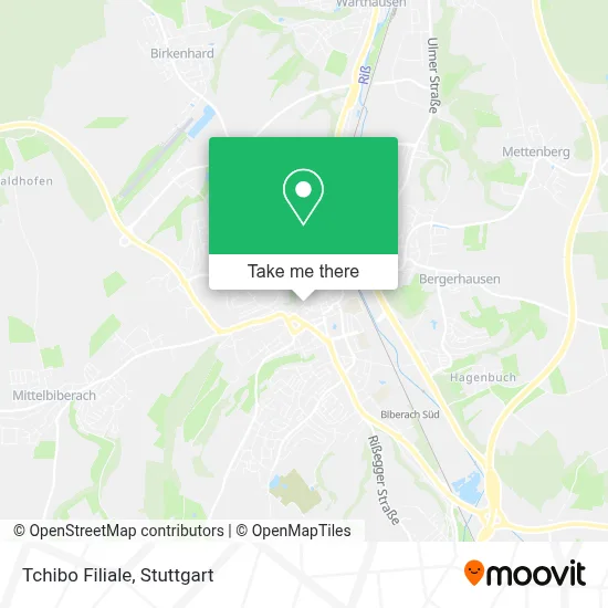 Tchibo Filiale map