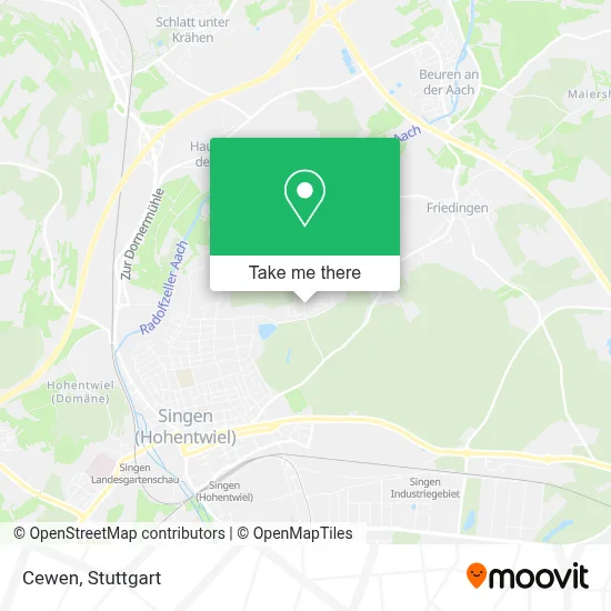 Cewen map