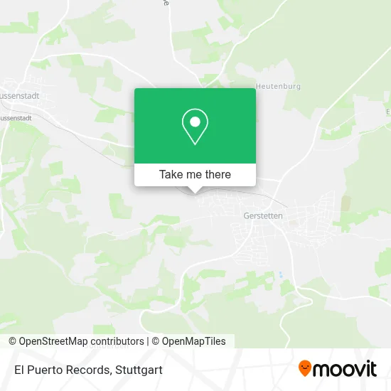 El Puerto Records map
