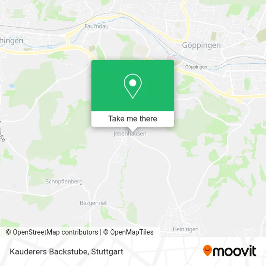 Kauderers Backstube map