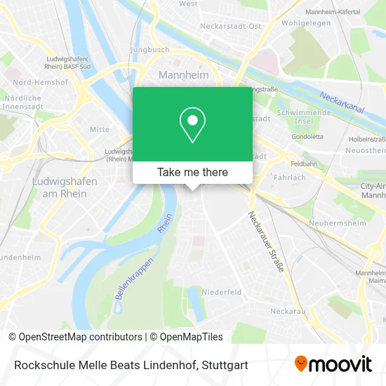 Rockschule Melle Beats Lindenhof map