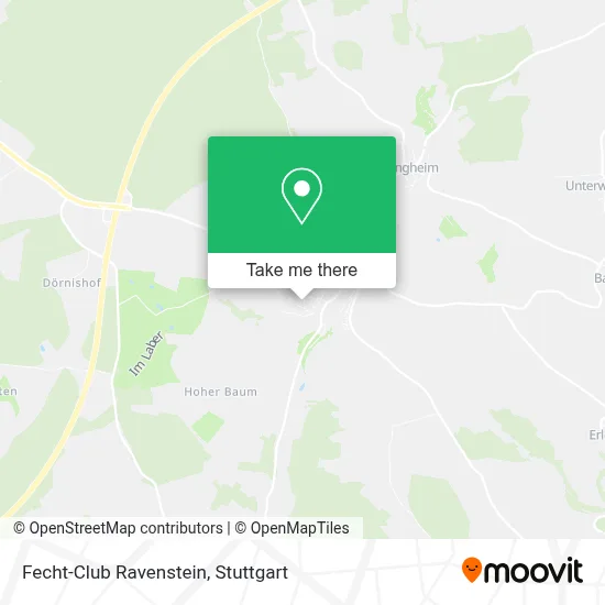 Fecht-Club Ravenstein map