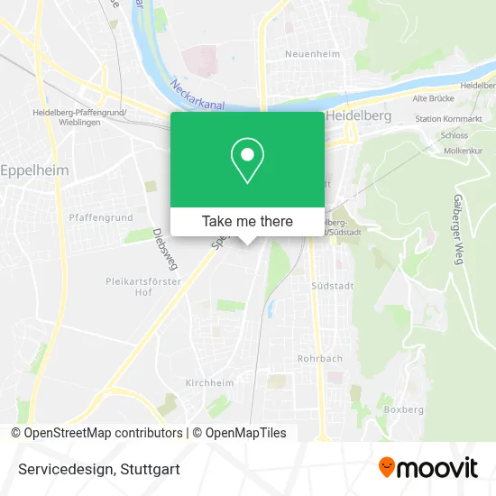 Servicedesign map