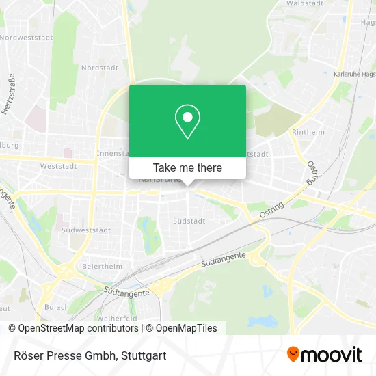 Röser Presse Gmbh map