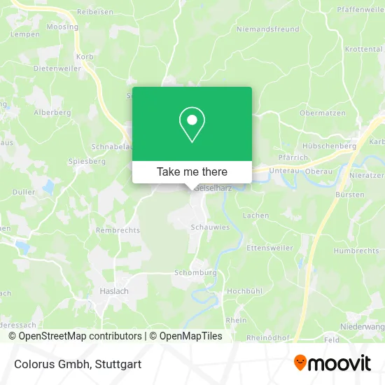 Colorus Gmbh map