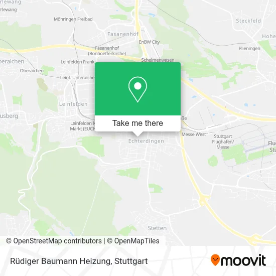 Rüdiger Baumann Heizung map