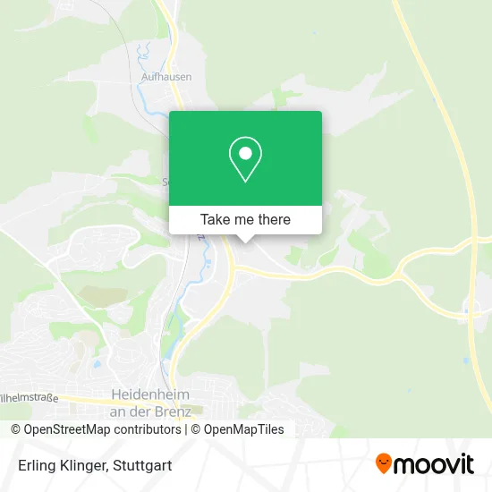 Erling Klinger map