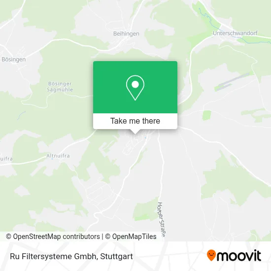 Ru Filtersysteme Gmbh map