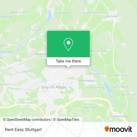 Rent Easy map