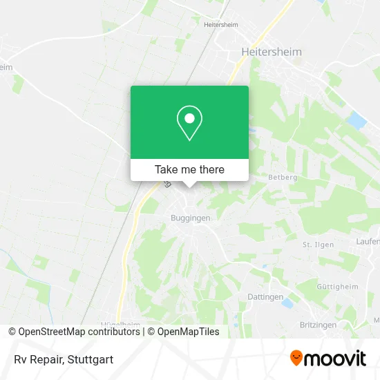 Rv Repair map