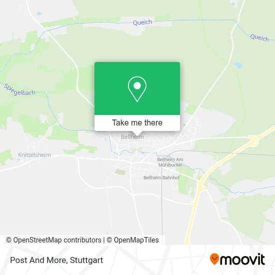 Post And More map