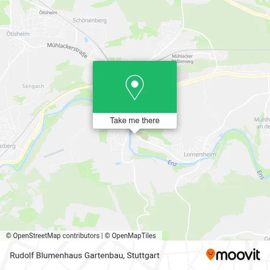 Rudolf Blumenhaus Gartenbau map