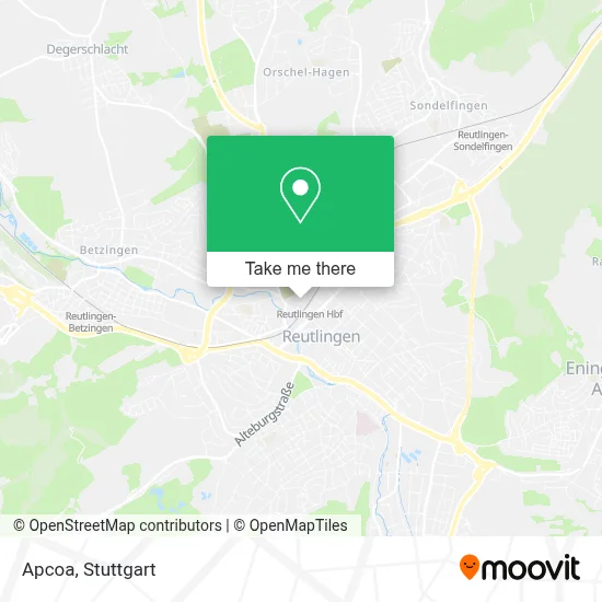 Apcoa map