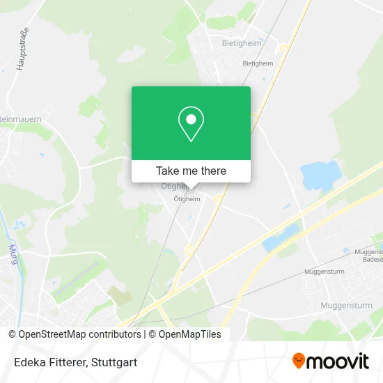 Edeka Fitterer map