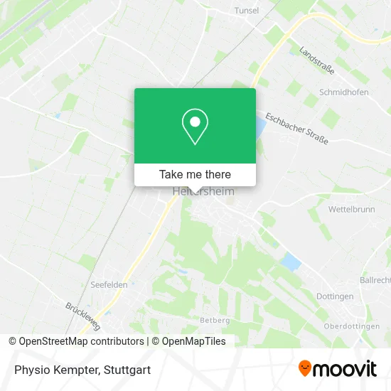 Physio Kempter map