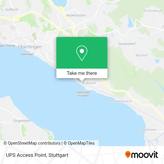 Ups Access Point map