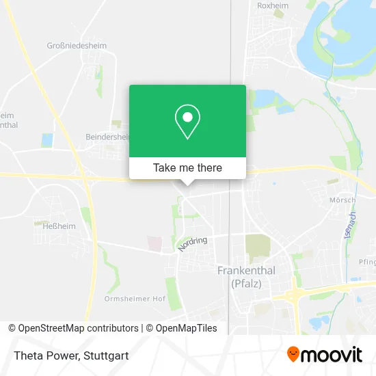Theta Power map