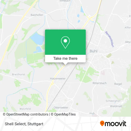 Shell Select map