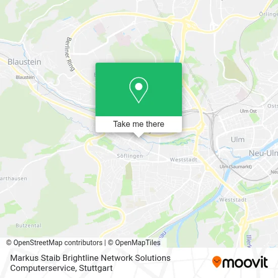 Markus Staib Brightline Network Solutions Computerservice map