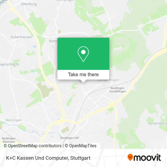 K+C Kassen Und Computer map