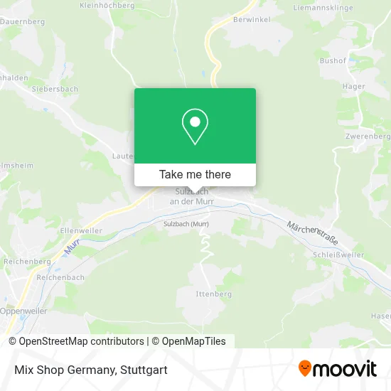 Mix Shop Germany map