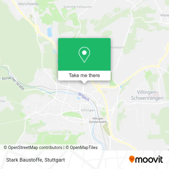Stark Baustoffe map