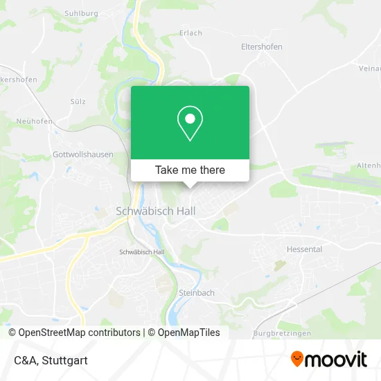 C&A map
