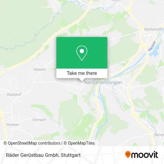 Räder Gerüstbau Gmbh map