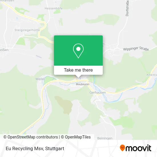 Eu Recycling Msv map