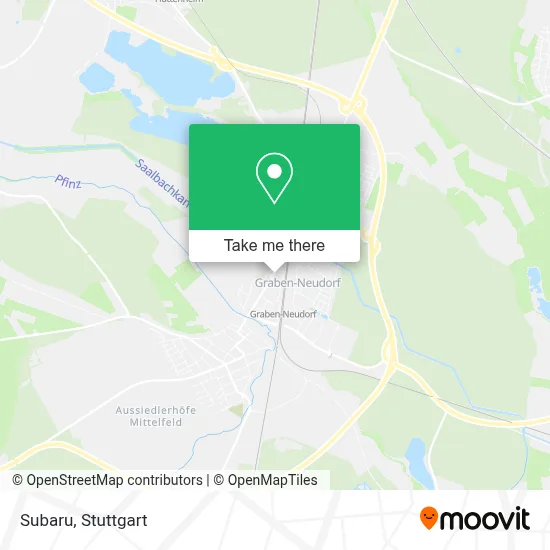 Subaru map