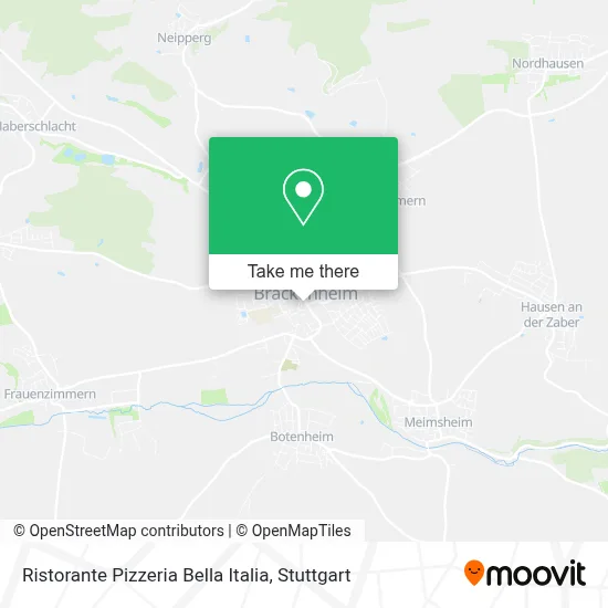 Ristorante Pizzeria Bella Italia map