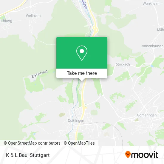 K & L Bau map