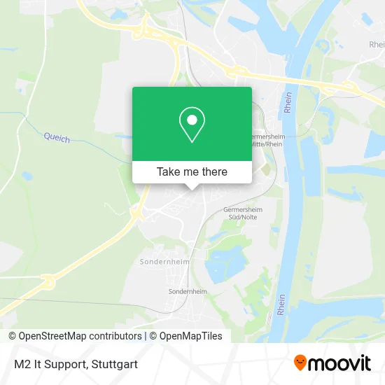 M2 It Support map