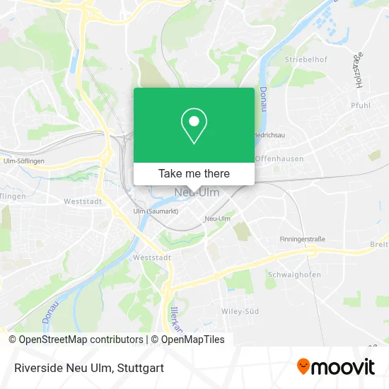 Riverside Neu Ulm map