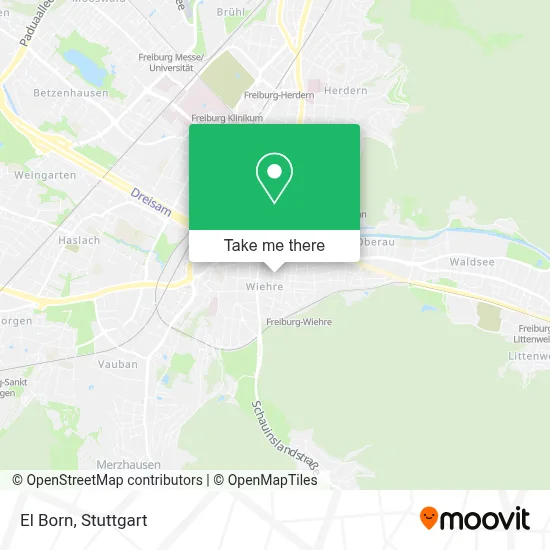 El Born map