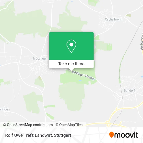 Rolf Uwe Trefz Landwirt map