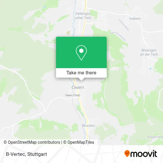 B-Vertec map