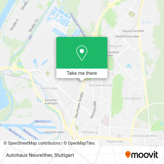 Autohaus Neureither map