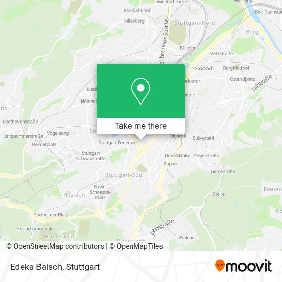 Edeka Baisch map