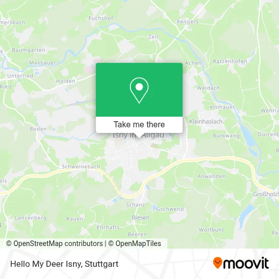 Hello My Deer Isny map