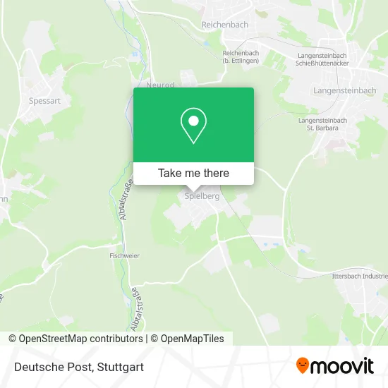 Deutsche Post map
