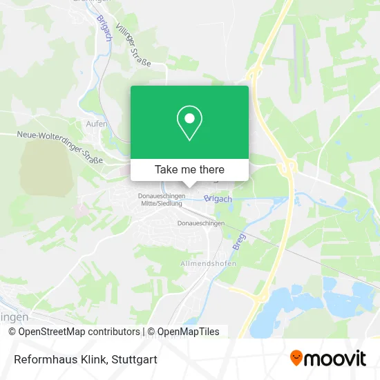 Reformhaus Klink map