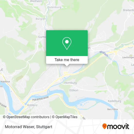 Motorrad Waser map