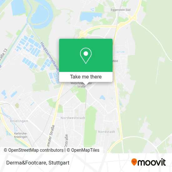 Derma&Footcare map